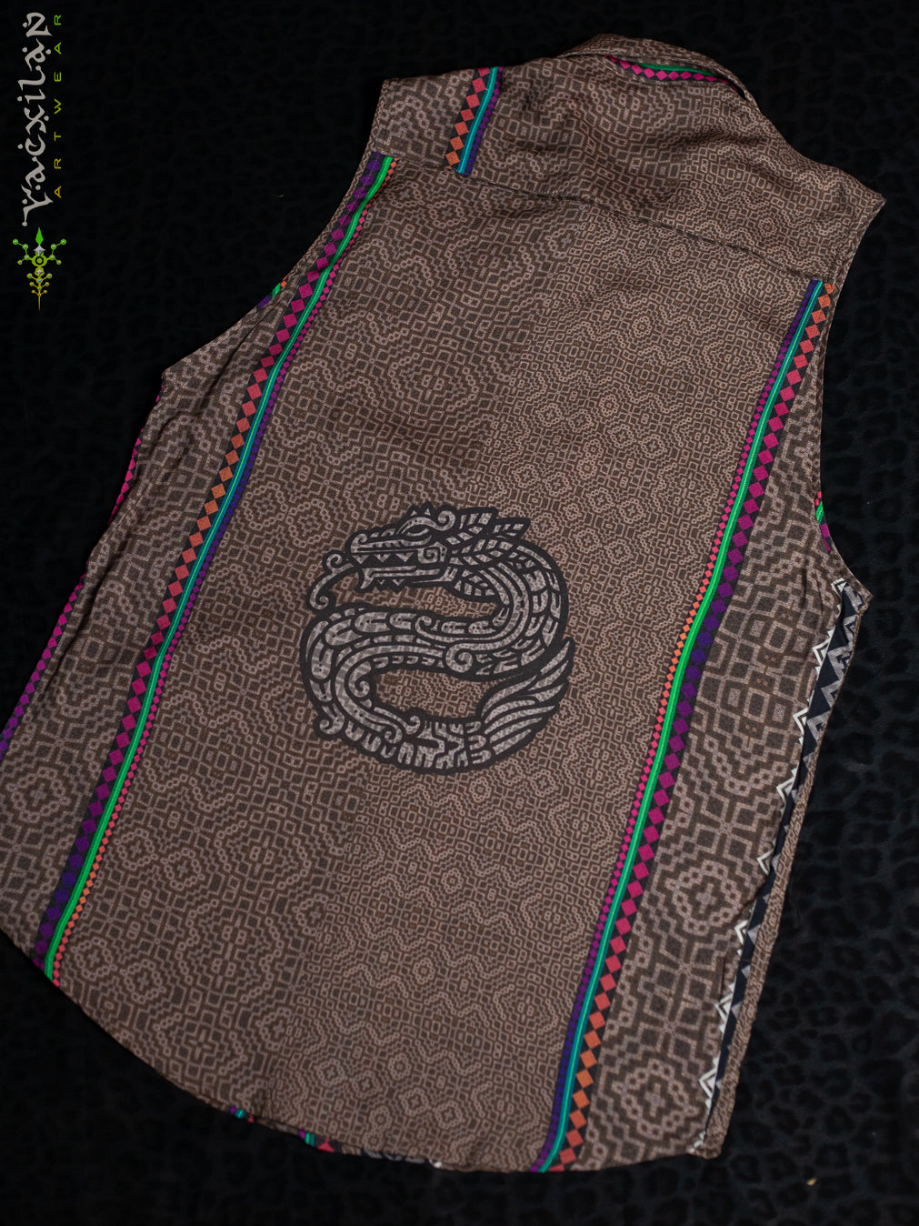 Alternative view of Shirt Men Sleeveless / Bamboo - DRAGONS OF ITAK