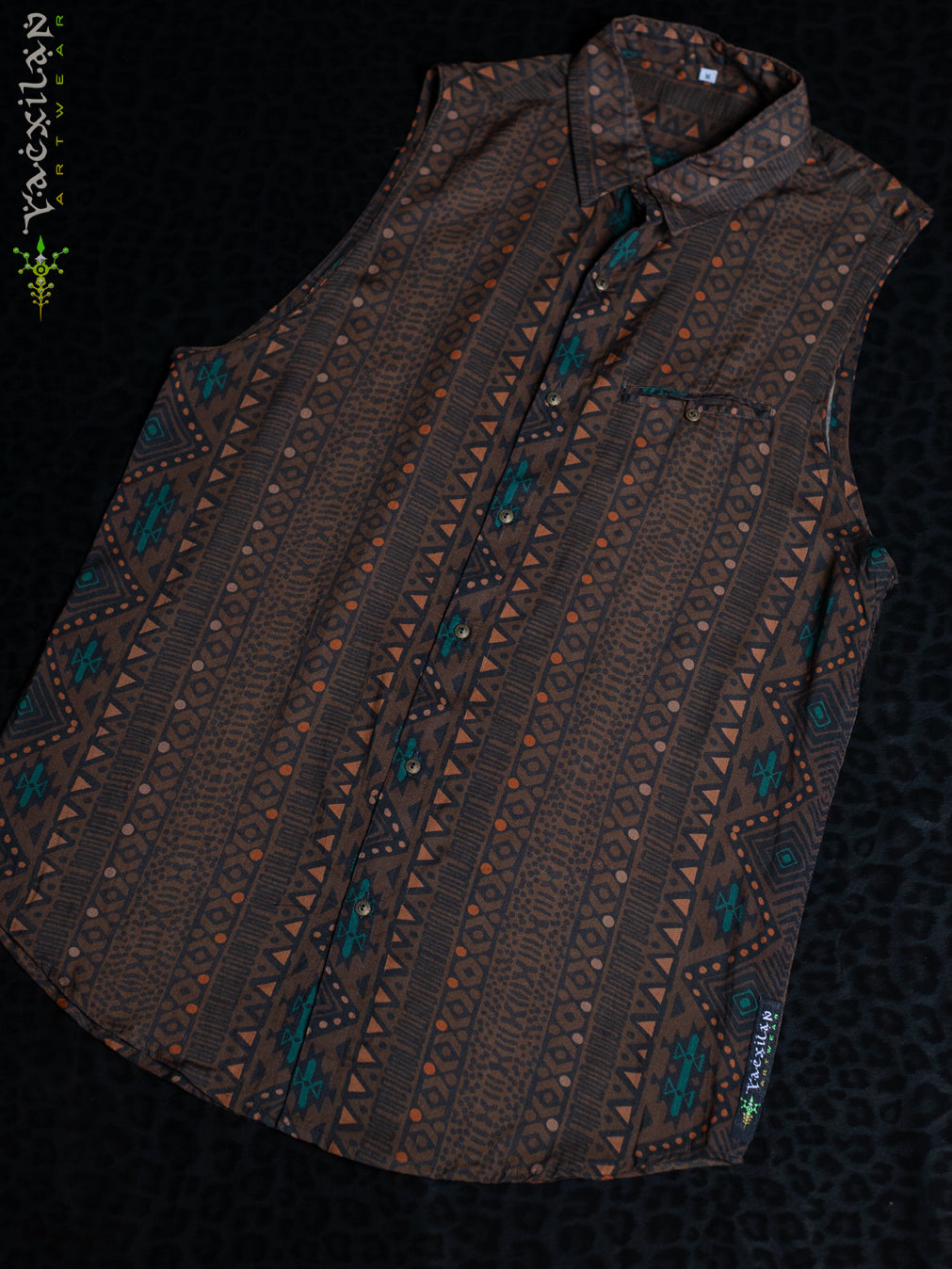 Alternative view of Shirt Men Sleeveless / Bamboo - MUDGRASS