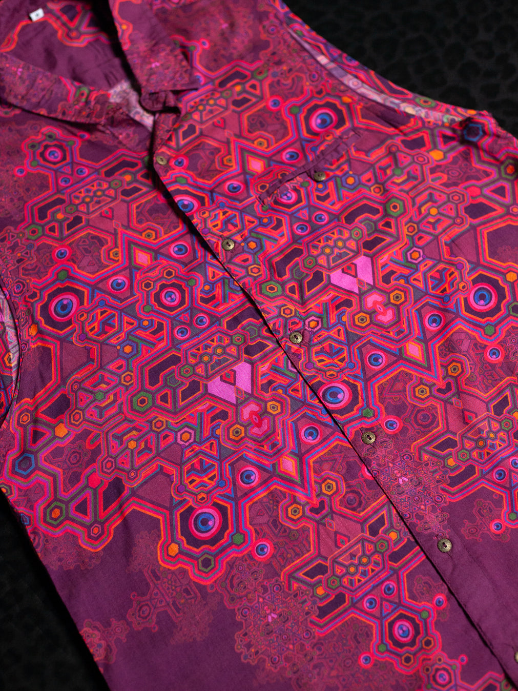 Alternative view of Shirt Men Sleeveless / Bamboo - PINK DEMETRIO