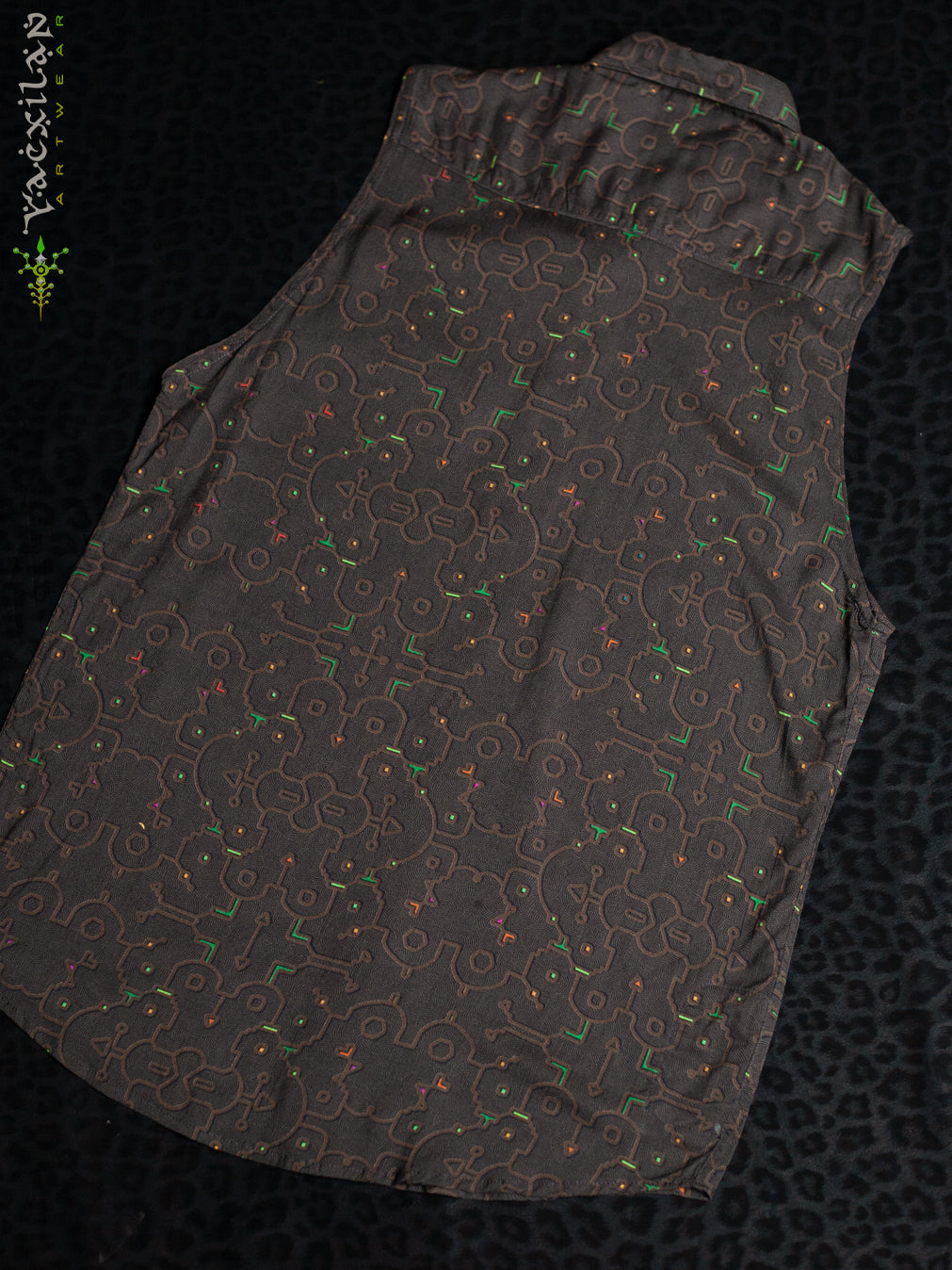 Alternative view of Shirt Men Sleeveless / Bamboo - REBIRTH OF IKARO Forest