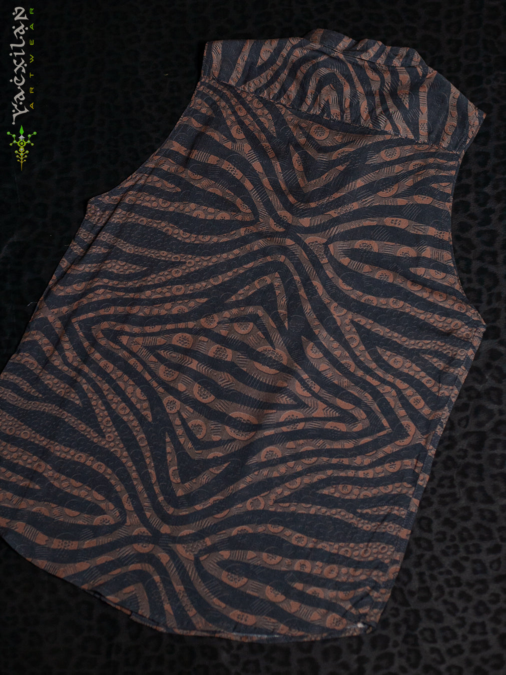 Alternative view of Shirt Men Sleeveless / Bamboo - SHERKANKA