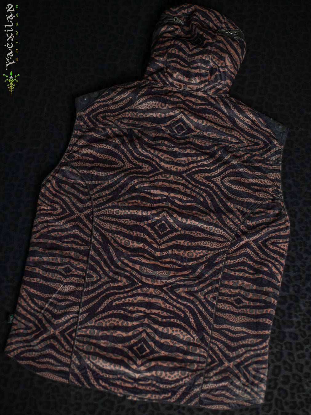 Alternative view of Sleeveless Jacket Men / Velvet Fawn - SHERKANKA