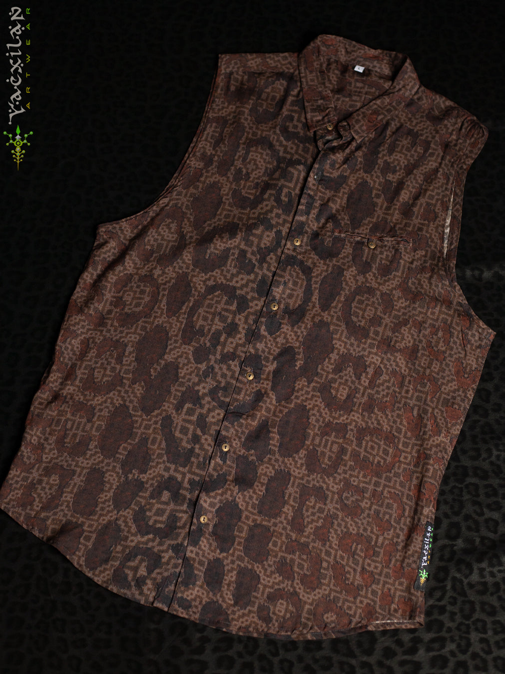Shirt Men Sleeveless / Bamboo - LEOPARDUS LAGARTIKA