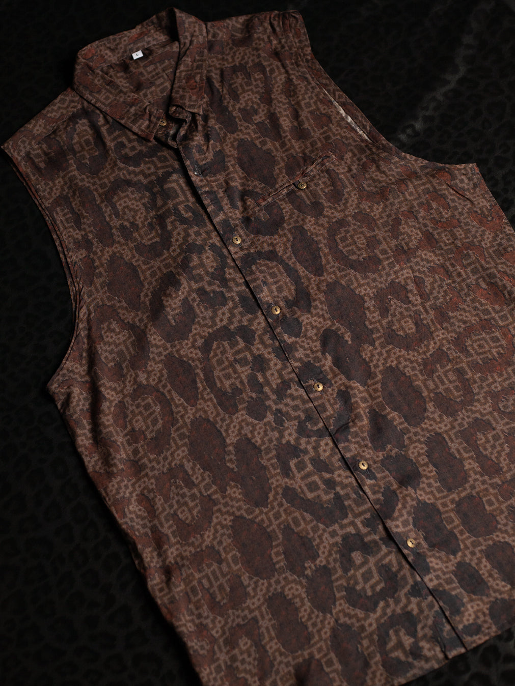 Shirt Men Sleeveless / Bamboo - LEOPARDUS LAGARTIKA - Image 5