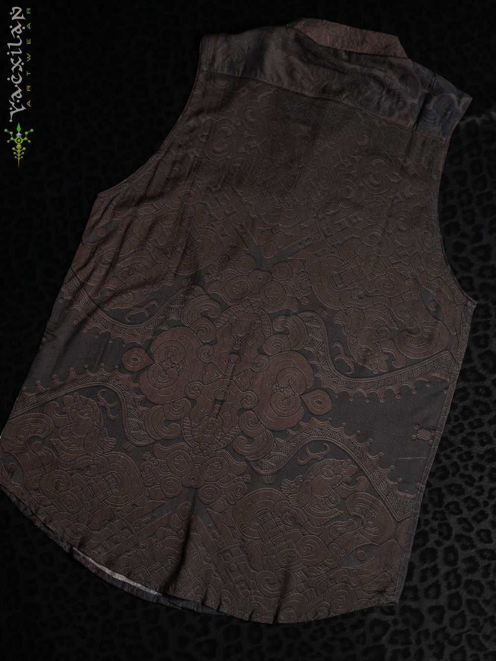 Alternative view of Shirt Men Sleeveless / Bamboo - MAYAN CODEX