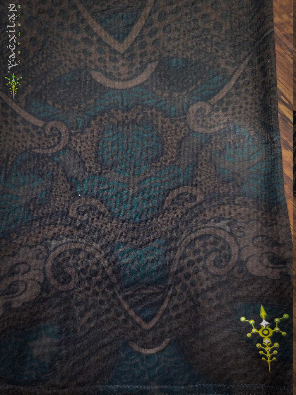 Alternative view of New T-Shirt Men / Cotton Supima AOP - DRAGONS