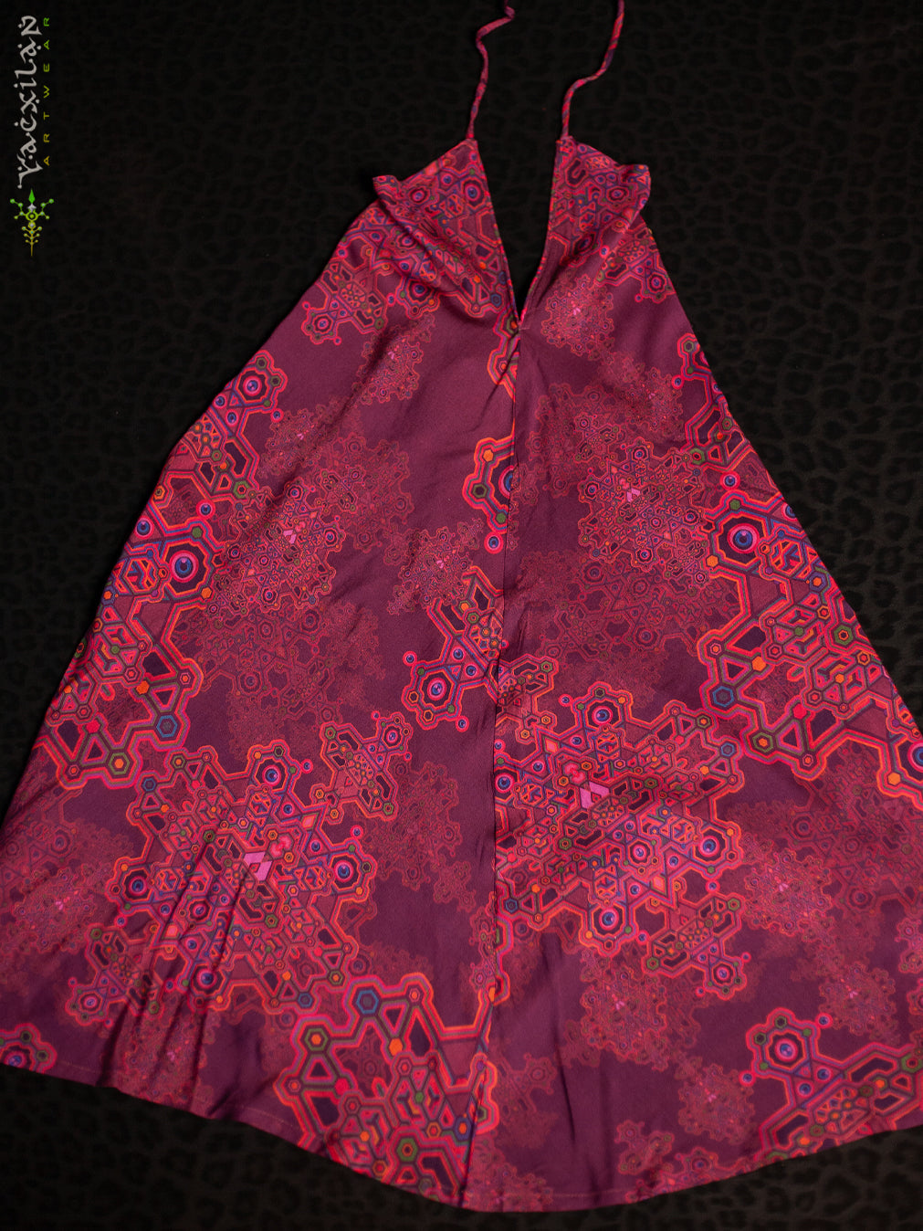 Midi Dress Triangle / Bamboo - PINK DEMETRIO - Image 6