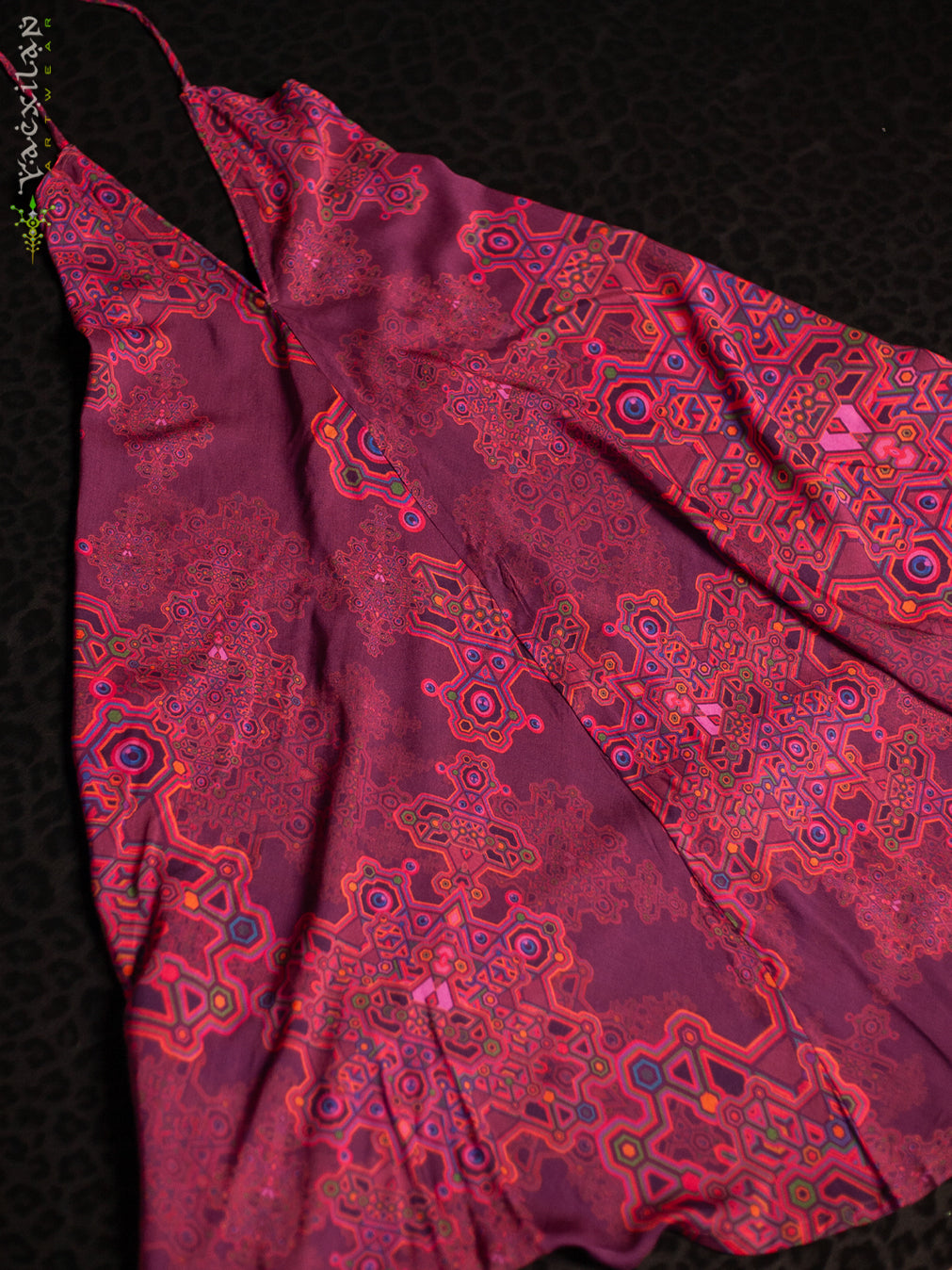 Midi Dress Triangle / Bamboo - PINK DEMETRIO - Image 5