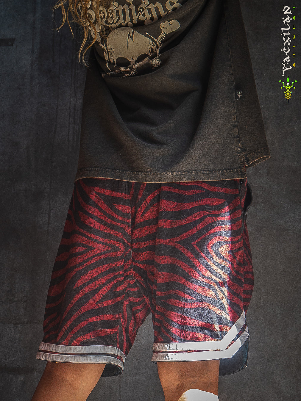 Boxing Short White Mountains Men / Velvet Fawn - REDSHERKANKS - Image 14