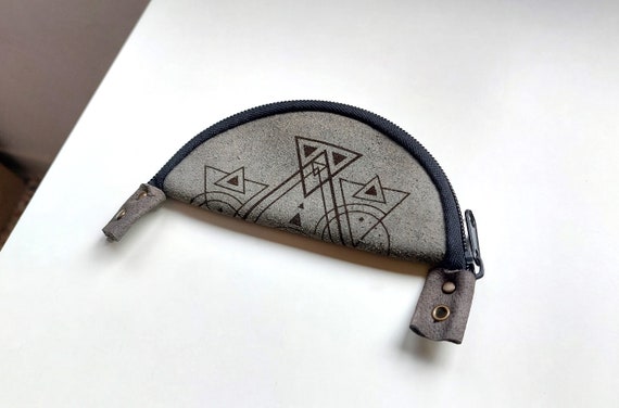 Alternative view of Leather Rolling Pouch: Sacred Geometry Herb Mix Bowl