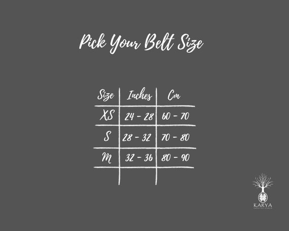 Brown Leather Corset Belt: Asanoha Engraved Boho Waistband - Image 9